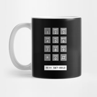 Retro Touchtone Phone Mug